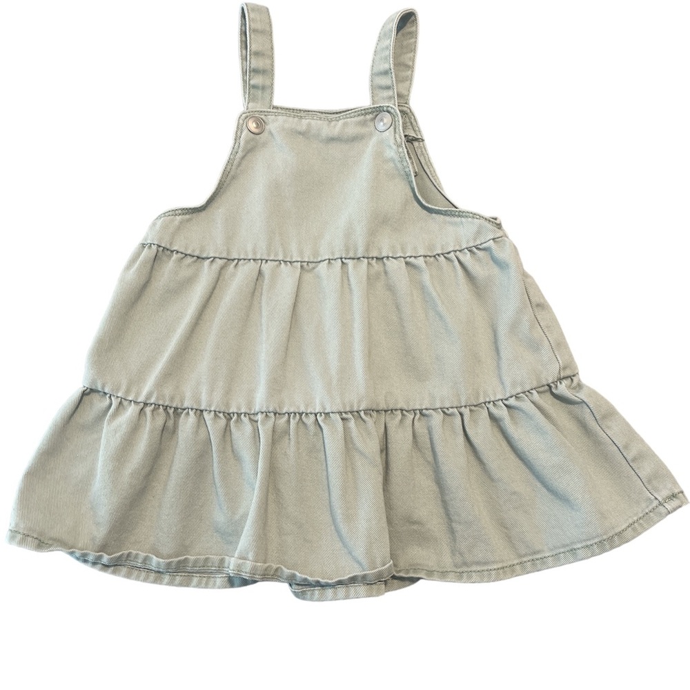 Girls Seaform Green Dress 2T